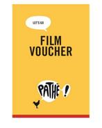 4 stuks Pathé film vouchers, Tickets en Kaartjes, Twee personen, Vrijkaartje alle films