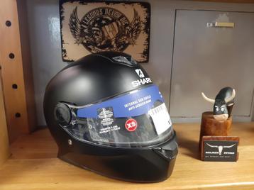 Shark skwal 2 helm mat zwart XS motor scooter helm brommer beschikbaar voor biedingen