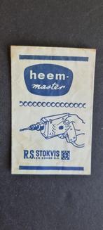 HEEM -MASTER - R.S. STOKVIS en zonen. n.v, Verzenden, Nederland