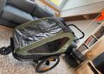 Fietskar & Buggy 2in1  Ixplorer groen, Fietsen en Brommers, Ophalen, Gebruikt, Opvouwbaar, 40 tot 60 kg