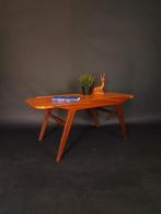 Vintage Teakhouten Midcentury Design Salontafel, Huis en Inrichting, Tafels | Salontafels, Ophalen, 50 tot 100 cm, ., 50 tot 100 cm
