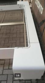 auping auronde achterelement met nachtkastjes, Huis en Inrichting, Slaapkamer | Bedden, Ophalen, Modern, tijdloos, Wit, Tweepersoons