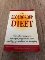 Het Bloedgroep Dieet - Peter D'Adamo, Boeken, Gezondheid, Dieet en Voeding, Ophalen of Verzenden, Zo goed als nieuw, Dieet en Voeding