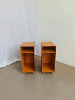 2 x Piet Hein Eek Modulair nachtkastje in staal gele oker, Ophalen, Nieuw