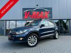 Volkswagen Tiguan 1.4 TSI Sport&Style 160Pk Panorama Stoelve, Auto's, Volkswagen, Euro 5, 15 km/l, Zwart, 4 cilinders