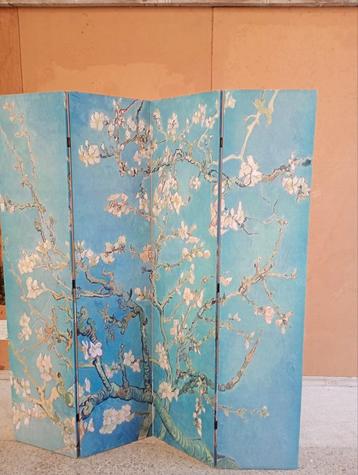 Kamerscherm/roomdivider - Amandelbloesem van Van Gogh. beschikbaar voor biedingen