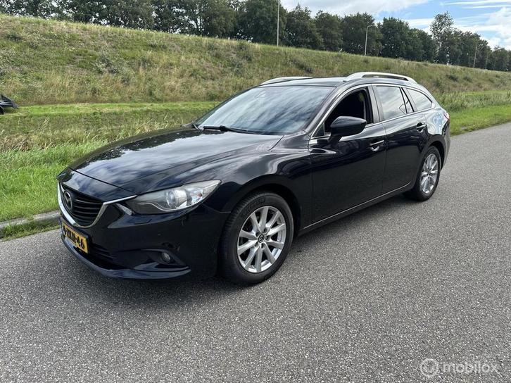 Mazda 6 Sportbreak 2.2D Skylease+ ex bpm, Auto's, Mazda, Bedrijf, Te koop, 6 sportbreak, ABS, Airbags, Airconditioning, Alarm