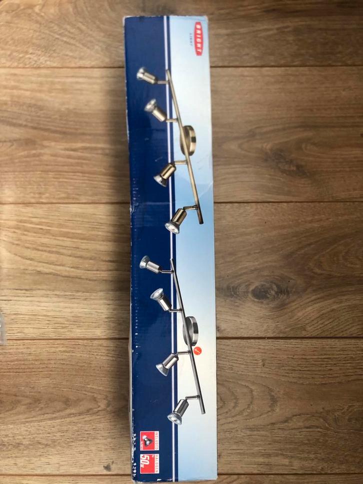 Bright Light Halogeen Spot - Nieuw in Doos!, Huis en Inrichting, Lampen | Spots, Nieuw, Plafondspot of Wandspot, Metaal of Aluminium