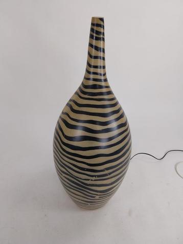 Zebra Vloerlamp - Glasvezel - 80cm beschikbaar voor biedingen