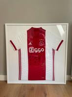 Gesigneerd en ingelijst Ajax shirt seizoen 2020/2021, Verzamelen, Ophalen, Nieuw, Ajax, Shirt