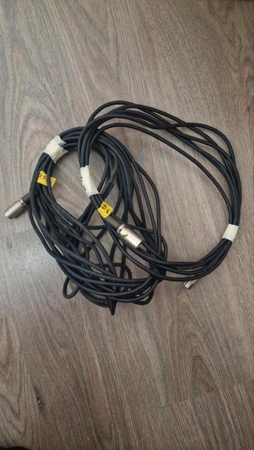 XLR hoogwaardige Audio kabel 2 stuks  beschikbaar voor biedingen