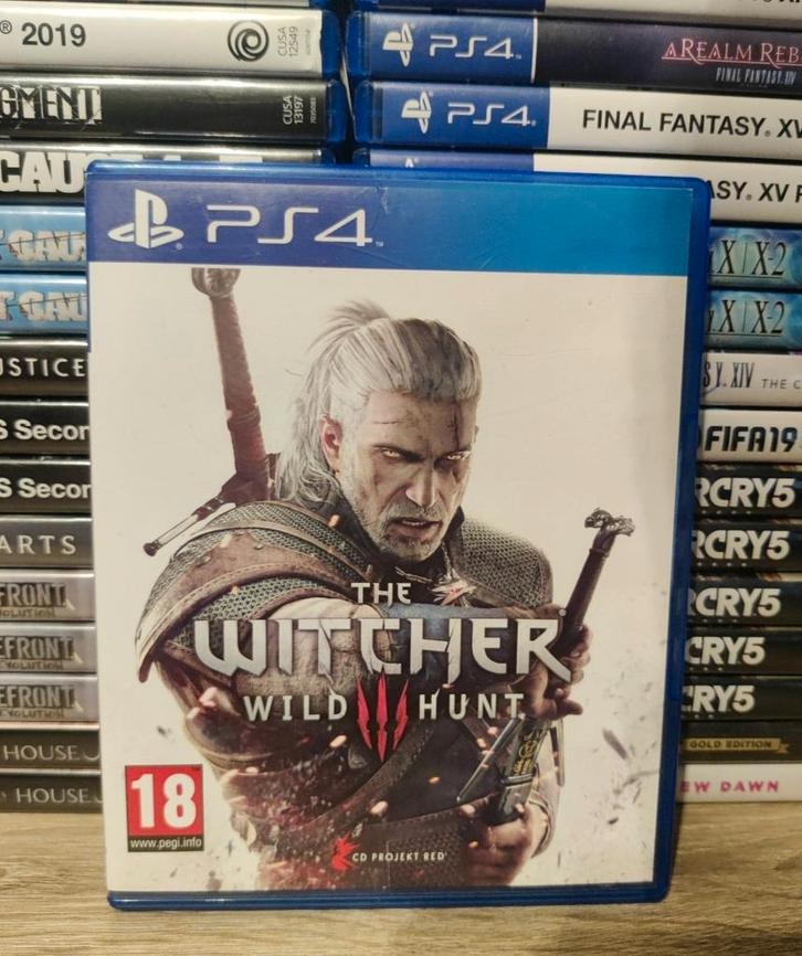 The Witcher 3 playstation 4, Spelcomputers en Games, Games | Sony PlayStation 4, Zo goed als nieuw, Avontuur en Actie, 1 speler