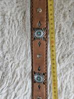 Sendra Cowboy Riem 95cm + extra gat, maat 38 laarzen!, Ophalen, Bruin, Echt leder, 90 tot 100 cm