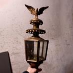 Antieke lantaarn met adelaar, Antiek en Kunst, Ophalen of Verzenden
