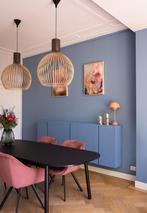 Ikea mat zwarte Vedbo tafel 240 cm - scandinavische look, Ophalen, 200 cm of meer, Scandinavisch, 50 tot 100 cm