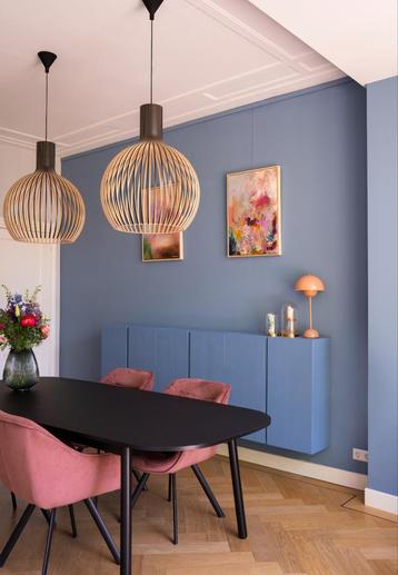 Ikea mat zwarte Vedbo tafel 240 cm - scandinavische look beschikbaar voor biedingen