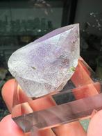 Amehtyst met hematiet en epidoot, Verzamelen, Mineralen en Fossielen, Ophalen of Verzenden