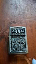 Zippo Aansteker - Steampunk Design, Ophalen of Verzenden, Gebruikt, Aansteker