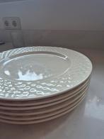 6 Dinerborden Set - Clarity Chess Design, Keramiek, Ophalen of Verzenden, Zo goed als nieuw, Bord(en)