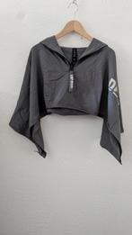 Oversized korte trui, Zo goed als nieuw, Loud N Proud, Grijs, Shirt of Top