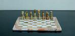 Vintage onyx Schaakspel, Ophalen of Verzenden