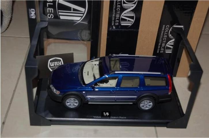 1:18 VOLVO XC70 OCEAN RACE 2006 DNA collectibles in box WRH, Hobby en Vrije tijd, Modelauto's | 1:18, Zo goed als nieuw, Auto