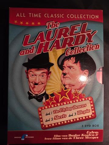 Laurel & Hardy Collectie - 3 DVD Boxset beschikbaar voor biedingen