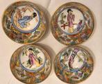 4 miniatuur chinese schaaltjes, Antiek en Kunst, Ophalen of Verzenden