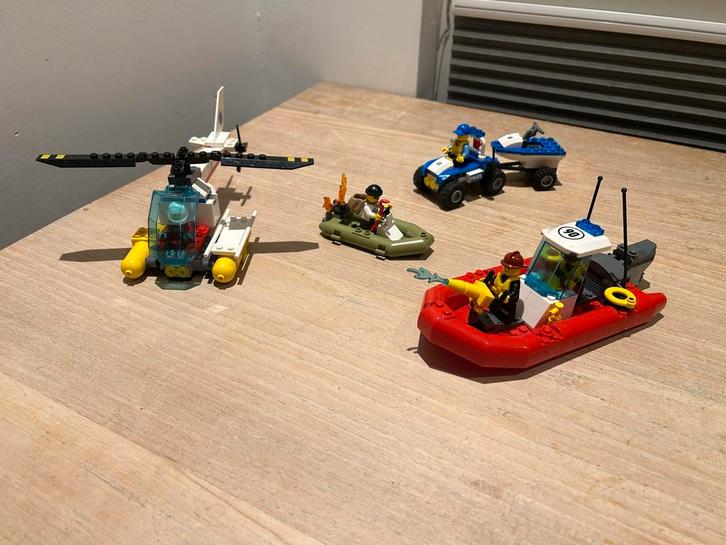 Lego City 60086 Startersset Politie Brandweer Compleet, Kinderen en Baby's, Speelgoed | Duplo en Lego, Gebruikt, Lego, Complete set