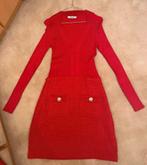Mooie rode jurk van Morgan - Maat 38, Kleding | Dames, Zo goed als nieuw, Boven de knie, Rood, Ophalen