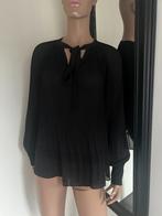 YAYA    zwarte blouse  MAAT  38 ALS NIEUW, Maat 38/40 (M), Zwart, Ophalen of Verzenden, Zo goed als nieuw
