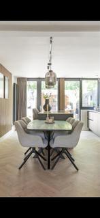 Mooie ovale Mango Deens eettafel - 180x90 cm, Zo goed als nieuw, 150 tot 200 cm, Ovaal, Overige houtsoorten