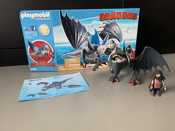 Playmobil Dragons 9248 - Compleet met doos!, Kinderen en Baby's, Speelgoed | Playmobil, Zo goed als nieuw, Complete set, Ophalen of Verzenden