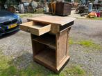 Antieke toonbank of balie of kookeiland 80x56 en 103 hoog, Antiek en Kunst, Ophalen