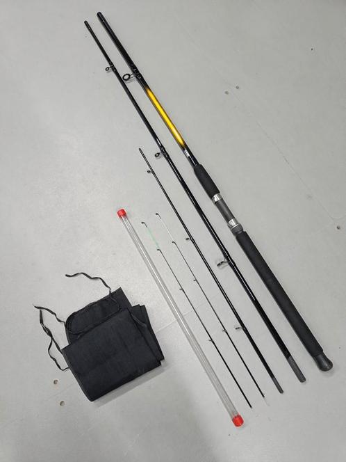 Mooie klassieke Lavis United Feeder 3.60m 3d+2tips Zie tekst, Watersport en Boten, Hengelsport | Witvissen, Zo goed als nieuw