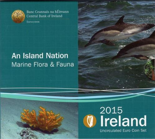BU set Ierland 2015 Blister - 1 cent t/m 2 euro, Postzegels en Munten, Munten | Europa | Euromunten, Setje, Overige waardes, Ierland