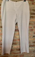 Canda! Prachtige zomer broek, seersucker, wit streepje 44 46, Overige kleuren, Maat 46/48 (XL) of groter, Ophalen of Verzenden