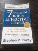 7 Habits of Highly Effective People, Ophalen of Verzenden, Gelezen, Persoonlijkheidsleer