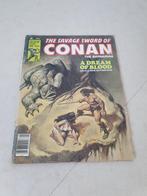 The Savage Sword of Conan The Barbarian (1979) #40, Boeken, Stripboeken, Gelezen, Ophalen of Verzenden, Marvel Comics, Eén stripboek