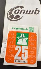 Zwitserland vignet, 2 stuks., Tickets en Kaartjes, Autovignetten, Drie personen of meer