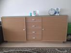 Dressoir Albatros Frans eiken fineer krijtwit, Ophalen, Eikenhout, 150 tot 200 cm, Zo goed als nieuw
