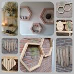 Houten items, cadeautjes, kubussen, plantenbak en meer, Ophalen of Verzenden, Zo goed als nieuw