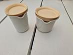 Tupperware Melk & Suiker Kannetjes, Huis en Inrichting, Keuken | Tupperware, Ophalen of Verzenden, Gebruikt, Crème, Beker of Kan