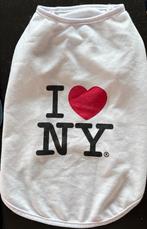 Kleding hond hondenkleding honden shirt I love NY, Dieren en Toebehoren, Ophalen of Verzenden, Gebruikt, Hondenshirt