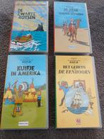 4 vintage Kuifje vhs videobanden, Tekenfilm, Alle leeftijden, Ophalen of Verzenden, Zo goed als nieuw