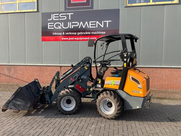 Giant G2200E  520AH accu!, Zakelijke goederen, Machines en Bouw | Kranen en Graafmachines, Wiellader of Shovel, Ophalen