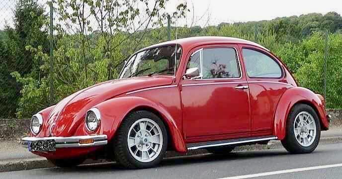 Ronal Kever velgen SET + erg goede banden, Karmann Ghia., Auto-onderdelen, Overige Auto-onderdelen, Oldtimer onderdelen, Volkswagen