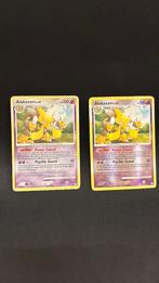 Alakazam Lv.47 2/123 - HOLO + REVERSE - Mysterious Treasures, Ophalen of Verzenden, Zo goed als nieuw, Meerdere kaarten