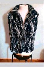 Pescara bont vest, Kleding | Dames, Bodywarmers, Zwart, Maat 42/44 (L), Pescara, Ophalen of Verzenden