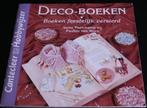 Deco-boeken boeken feestelijk versierd Canteleer Hobbywijzer, Ophalen of Verzenden, Zo goed als nieuw, Knutselwerk